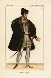 Jean d'Estrees, Grand Master of French Artillery Print