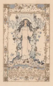 Jessie M King Print: Gather ye Rosebuds circa 1905