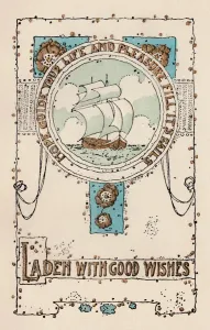 Jessie M King Sailing Ship Print 1926
