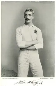 John H Rogers England Rugby Player Print 1890s