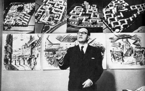 Konrad Smigielski Print: Leicester Plans, 1964