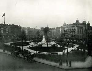 Leicester Square Print, London circa 1900
