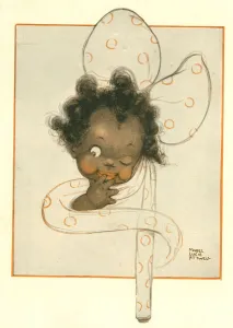 Mabel Lucie Attwell Print - The Girl Who Didn't