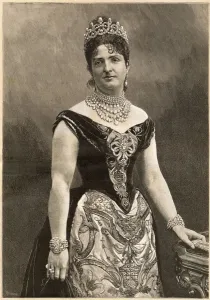New Images August 2021 Prints: Margherita of Savoy Print, Queen of Italy 1893