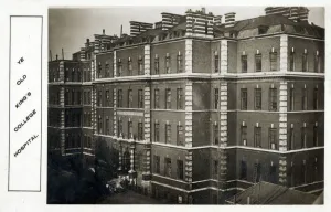 The Old Kings College Hospital Print circa 1910s