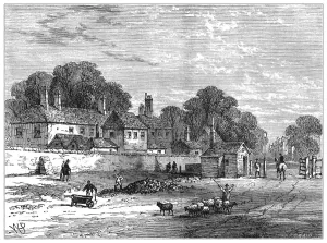 Kensington High Street History Prints: Old Turnpike Kensington