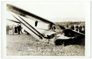 Pangborn's 1931 Wenatchee Belly-Landing Print