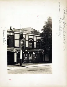 London Boozer Photographs Prints: Photograph of Three Compasses PH, Hackney, London