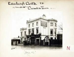 Old Public Houses In London Prints: Photograph of Edinburgh Castle PH, Camden Town, London