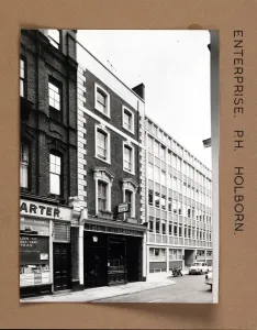 Charrington And Company Limited Pubs Prints: Photograph of Enterprise PH, Holborn, London