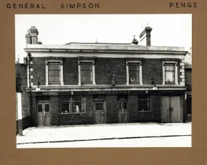 London Boozer Photographs Prints: Photograph of General Simpson PH, Penge, London