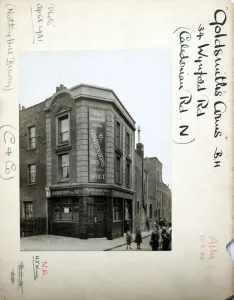London Boozer Photographs Prints: Photograph of Goldsmiths Arms, Islington, London