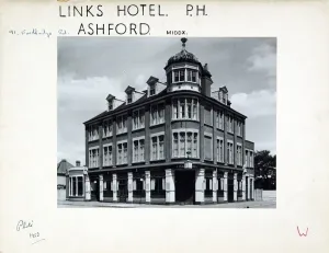 Charrington And Company Limited Pubs Prints: Photograph of Links Hotel, Ashford, Kent
