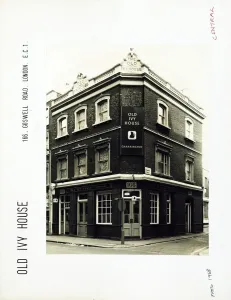 Photograph of Old Ivy House PH, Finsbury, London Print