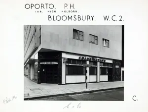 Charrington And Company Limited Pubs Prints: Photograph of Oporto PH, Holborn, London