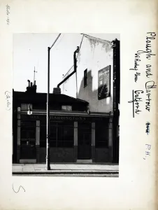 Old Public Houses In London Prints: Photograph of Plough & Harrow PH, Catford, London