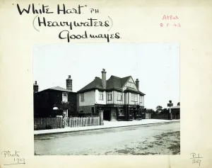 Charrington And Company Limited Pubs Prints: Photograph of White Hart PH, Goodmayes, Greater London