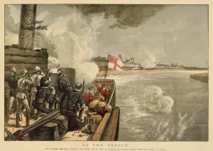 New Images August 2021 Prints: TO THE RESCUE ! Lord Charles Beresford Print 1885
