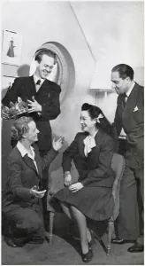 Robert Nesbitt and Theatre Colleagues, 1946 Print