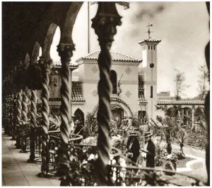 Roof Garden of Derry and Toms Print, 1938