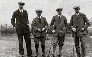 James Braid Golfer Prints: The Sphere & Tatler Professional Foursomes