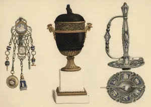 Wedgwood Mounted Ceramics Print, 1898