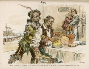 New Images August 2021 Prints: Working Man Threatened: 1892 Print