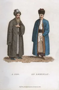 Prints of A Jewish Man and An Armenian Man Date: 1821 Armenia Prints: A Jewish Man and An Armenian Man Print, 1821