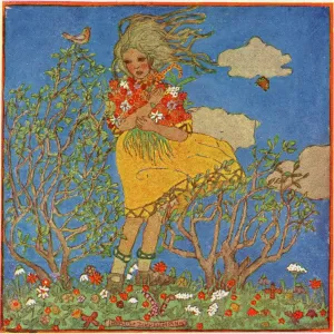 Spring - Summer Wind Print by Herta Zuckermann (1920)