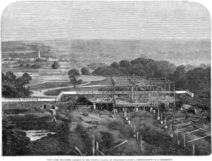 Crystal Palace Progress Print, 1853