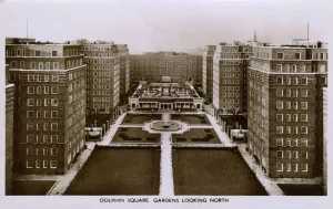 Dolphin Square Gardens, Pimlico, London Print (1956)