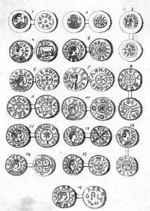 Money Prints: Saxon Coins Print: 798 - 821 AD