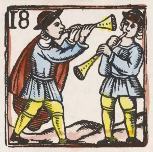 Spanish Itinerant Music Print, 17th century