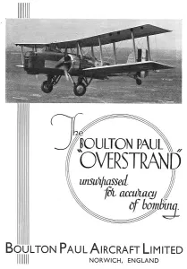 Prints of 13823641 Norwich Prints: Vintage Boulton Paul Overstrand Aircraft Print, 1920s-30s