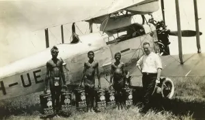 Australian Aerial Services Print, Camooweal to Daly Waters