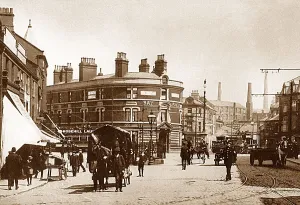 Blackburn Church Street Early 1900s Print