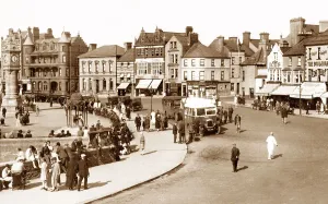 Prints of The Esplanade, Bangor, County Down, Ireland Date: circa 1920s Down Prints: The Esplanade Print, Bangor, County Down