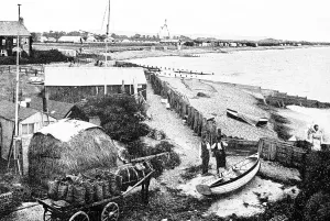 Felpham Beach Print, Bognor Regis Early 1900s