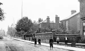 Children Prints: Early 1900s Knottingley Rope Walk Print