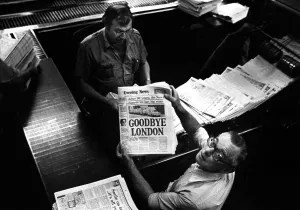 London Evening News Final Print Edition, 31 October 1980