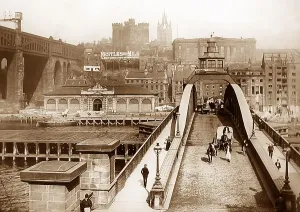 Newcastle-upon-Tyne Swing Bridge Print