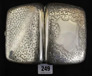 RMS Titanic - Silver Cigar Case, 1909 Print
