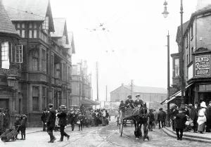 West Bars, Chesterfield early 1900s Print