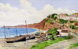 West Cliff, Budleigh Salterton Print 1910s