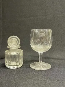 White Star Line Cut Glassware Print, 1900s