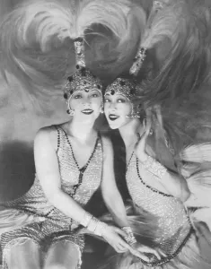The Dolly Sisters in Paris New York Print, 1927
