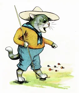 Louis Wain Cat Art Prints: Louis Wain - The Cat Scouts, 1912