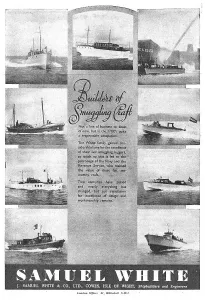 British Shipbuilding History Prints: Samuel White Marine Craft