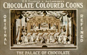 Chocolate Coloured Coons, The Palace of Chocolate Print