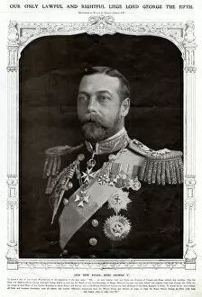 Throne Gallery: Our new ruler King George V